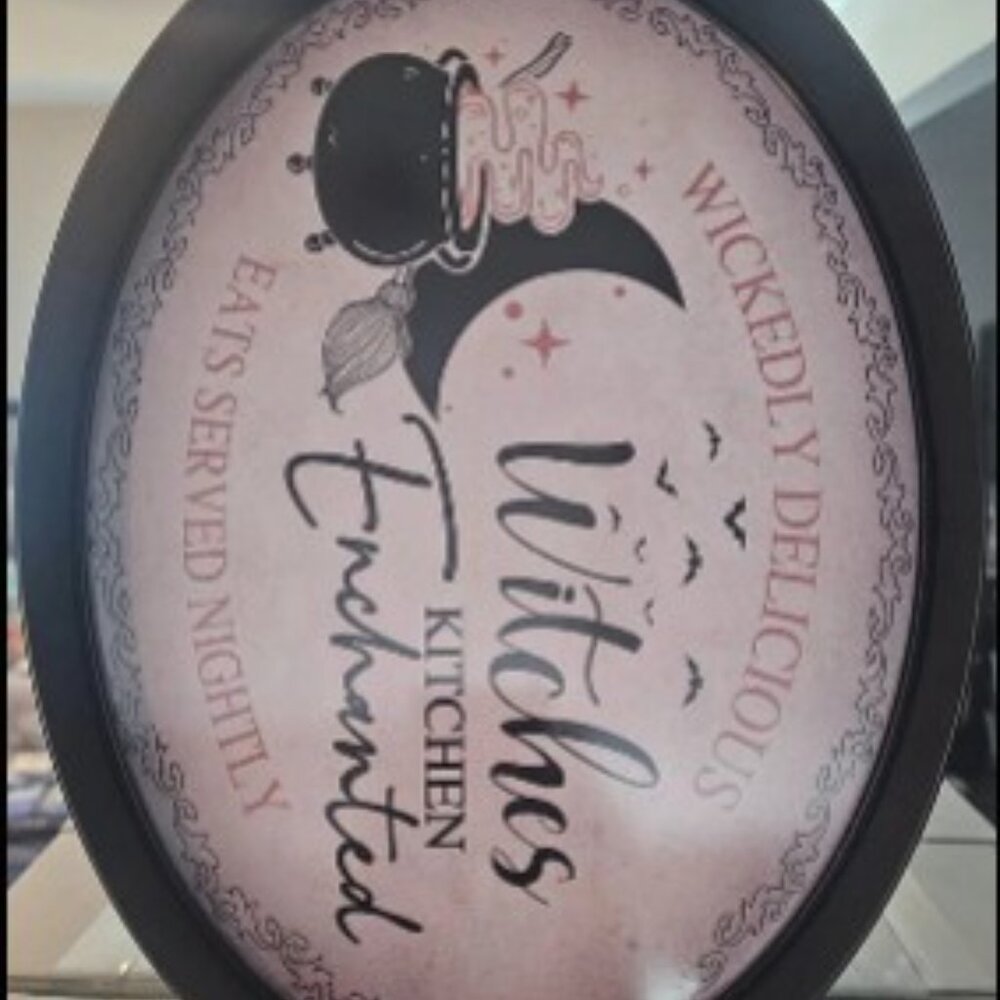 Halloween Oval Metal Tray (Wickedly Delicious) - Picture 2 of 3